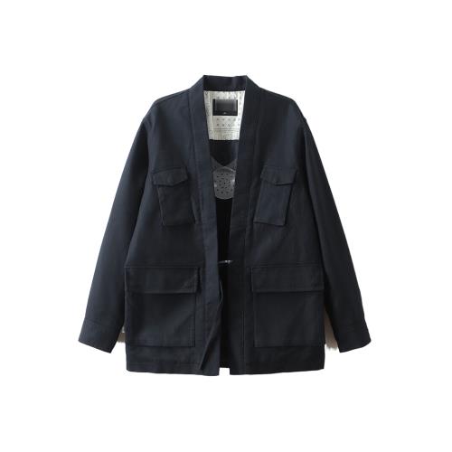 諾諾E站【TPN】2025秋冬男裝 休閑寬松純色簡約夾棉工裝夾克 剪標