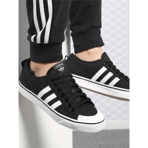 Adidas/阿迪達斯正品新款三葉草NIZZA 男女低幫休閑鞋板鞋CQ2332|板鞋