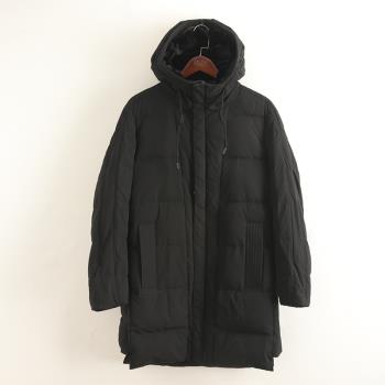 中長款韓版潮流保暖連帽羽絨服