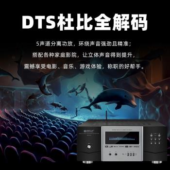 美麗安之聲 AV981 5.1大功率功放機家庭影院音響藍芽WiFi硬碟播放