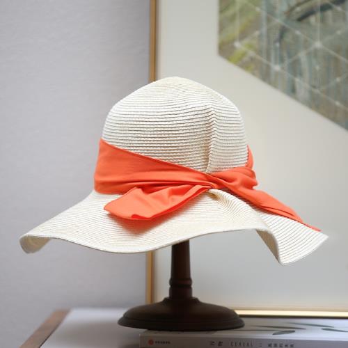 2024春夏新品防紫外線遮陽帽韓版漁夫帽防曬出游太陽帽帽子圓頂女