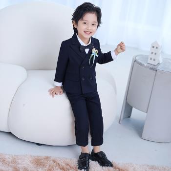 英倫小西裝周歲生日男孩韓版禮服