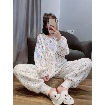 軟綿綿女秋冬珊瑚絨甜美可愛睡衣