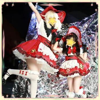 原神cos可莉cos服魔女可莉琪花星燭cosplay蘿莉六一表演服全套貨