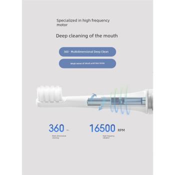 小米T100清潔學生聲波電動牙刷