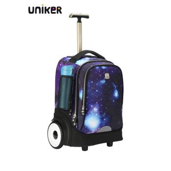 UNIKER初高中小學生拉桿書包可爬樓大輪子時尚潮流男女兒童旅行箱