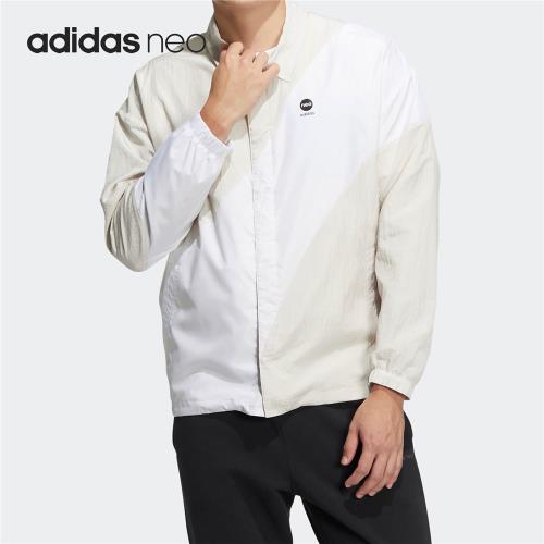 Adidas/阿迪達斯官方正品當季新款 Neo男子梭織夾克衛衣HM7413