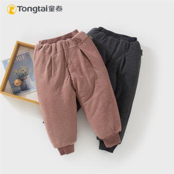 童泰1-4歲男女寶寶過冬外出棉褲