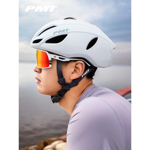 PMT氣動破風騎行頭盔男透氣自行車安全帽公路車單車帽女COFFEE3.0