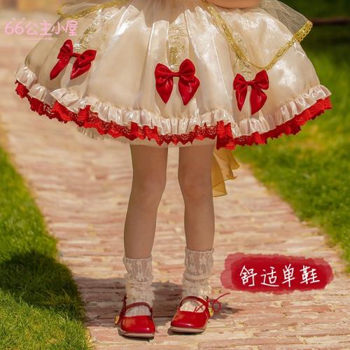 66的公主小屋女童鞋子洛麗塔兒童單鞋洋氣時髦甜美2025夏季新款潮