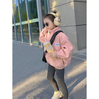 公主春秋兒童搖粒絨寶寶衣服外套