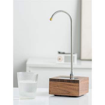 桌面臺式上水器小型充電式電動抽水器無線茶桌自動吸水飲水礦泉水