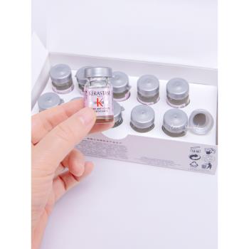 卡詩賦源芯絲頭皮防脫精華液10*6ml固發增發育發濃密元氣姜粉安瓶