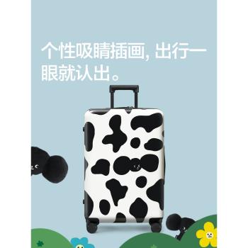 不萊玫塔卡沙合作款插畫行李箱