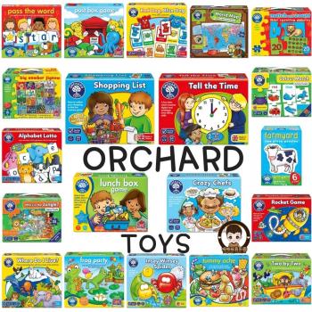 英國ORCHARD TOYS桌遊兒童親子桌面遊戲拼圖購物清單玩具公交閃卡