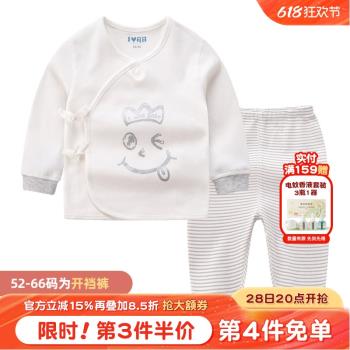 拉比分體純棉嬰兒家居服內衣套裝