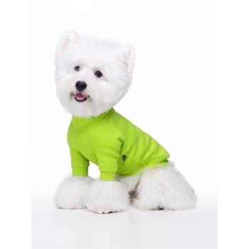 Sniff寵物狗狗貓咪春夏純色打底衫衣服泰迪比熊中小型犬秋冬衣服