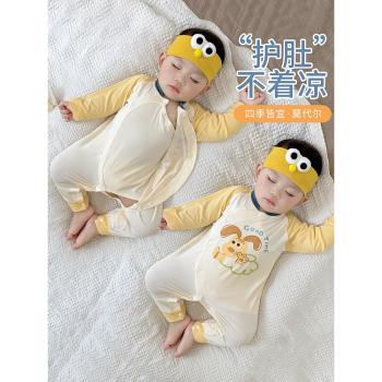 莫代爾長袖春秋款幼兒連體衣服
