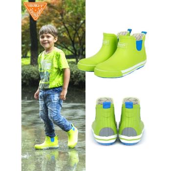 防滑輕便小孩上學2歲兒童雨鞋