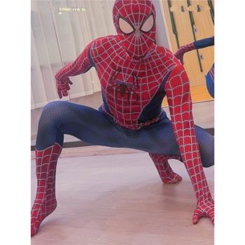 蜘蛛俠兒童正版cosplay服裝戰衣