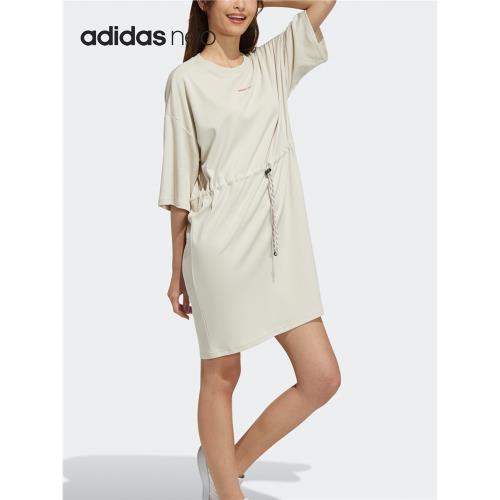 Adidas/阿迪達斯官方正品 W BQFD DRESS 女子運動連衣裙 H61996
