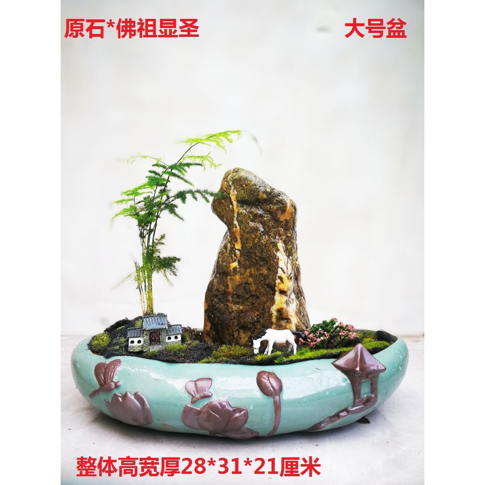 正宗梅花玉天然原石菊花荷花雪花石盆景魚缸造景手把件黃河奇石|裝飾擺