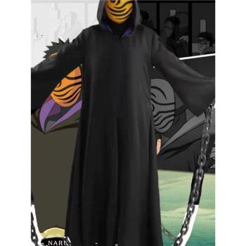 成人火影服裝阿飛cos服戰袍cosplay動漫宇智波忍者斗篷長袍表演