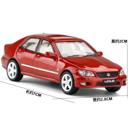 汽車模型 GCD丰田RENZ新锐志MARK X 1：64仿真合金汽车模型收藏摆件