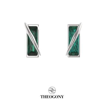 THEOGONY利爪耳環個性綠寶石