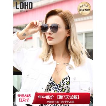 LOHO近視偏光女時尚高級駕駛墨鏡
