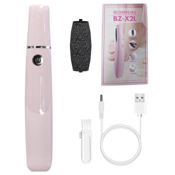 新款USB充電式電動磨腳器 迷你去皮角質磨皮修腳器家用電動磨腳機