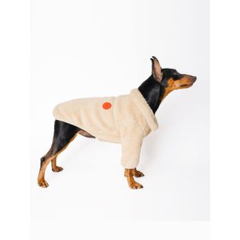 Sniff寵物狗狗貓咪秋冬裝翻領拉絨棉服泰迪比熊中大小型犬衣服新