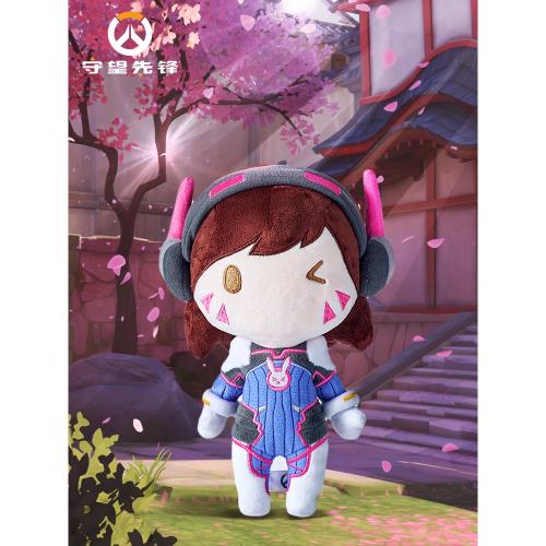 Blizzard暴雪官方游戲周邊守望先鋒D.Va可愛Q版毛絨公仔