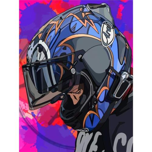 RY騎備部品線上 日本ARAI RX7X騎行賽道選手版花全覆蓋賽車認證盔