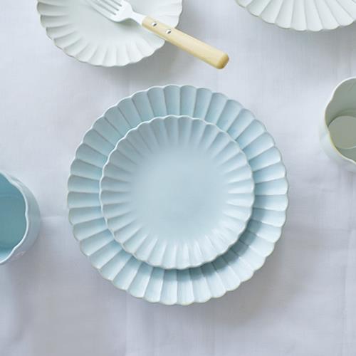 日本進口瀨戶燒aito家用餐具創意可愛的簡約風格藝術盤子陶瓷菜盤