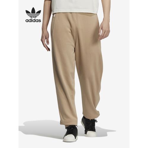 Adidas三葉草透氣運動長褲排扣