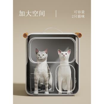便攜坐車神器大容量行李箱貓包