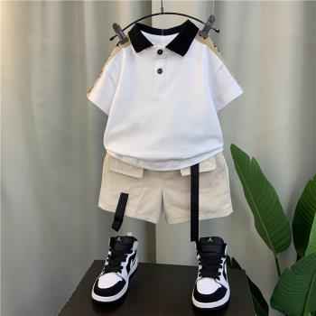 洋氣寶寶polo衫短袖衣服男童夏裝