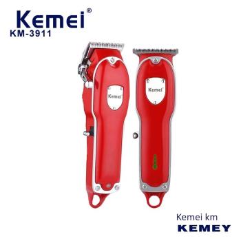 科美/KEMEI電動理發器KM-3911理發剪男士可調充電式整理剪發推子