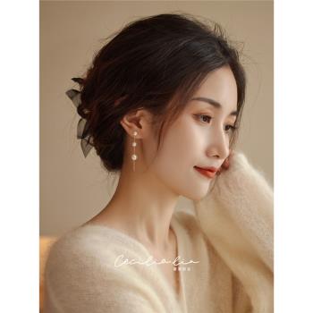 賽賽莉安施家14K包金ins仿珍珠