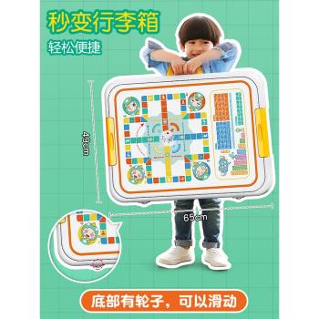 多功能積木桌嬰幼兒童益智大顆粒拼裝拼插搭建男孩女孩寶寶遊戲桌