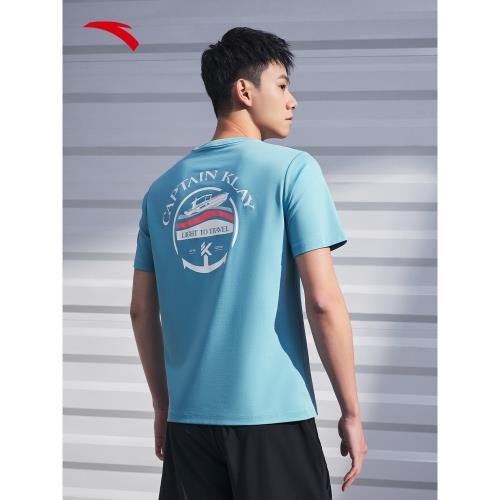 【湯普森同款】安踏冰絲T丨涼感短袖t恤男夏季運動上衣152421102