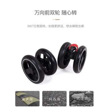 BOSIMAO波斯貓小型寵物推車輕便可折疊貓咪外出遛狗代步車大空間