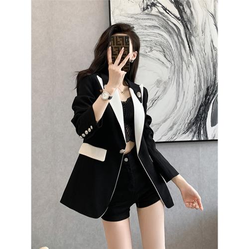 高級西裝外套女2024新款春秋韓版氣質炸街名媛風設計感小眾西服潮