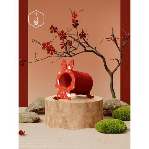 十八紙筆筒收納創意禮物辦公室裝飾學生桌面時尚收納盒兒童可用