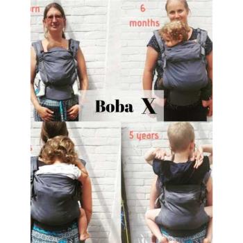 無極調檔Boba X 純棉軟布新生兒好用全段嬰兒背帶 前後抱 涼爽 新