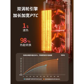 取暖器家用電暖神器節能立式遙控暖風機電熱小型速熱電暖風烤火爐