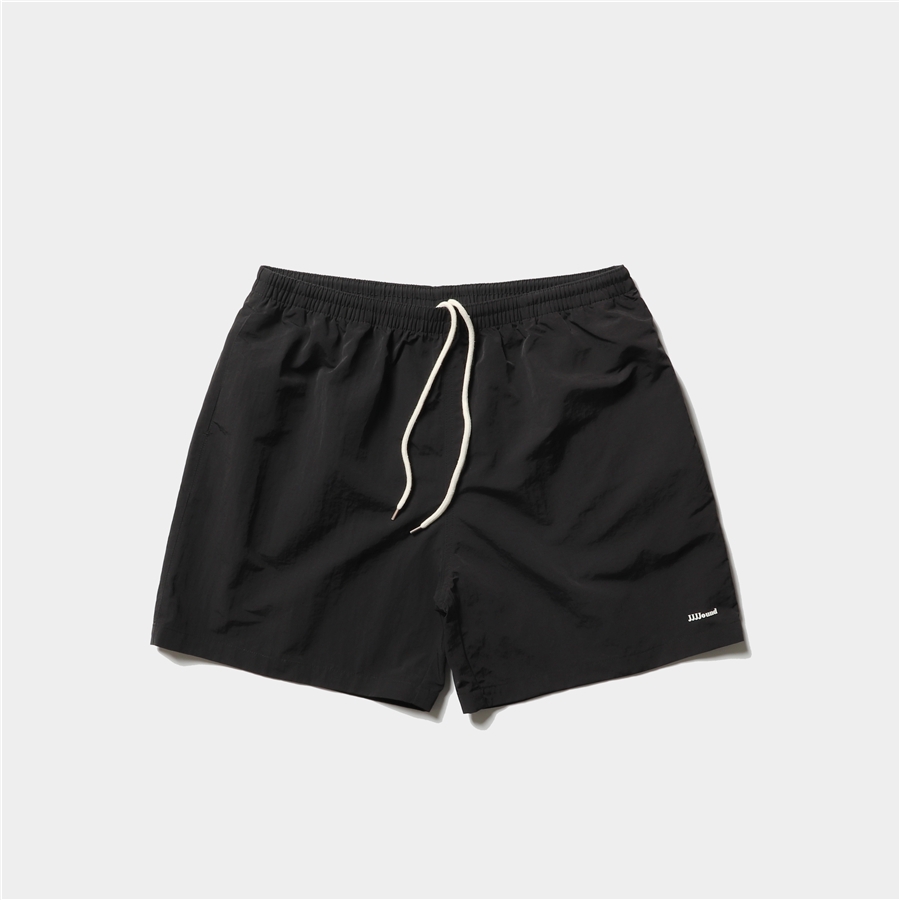 【未使用】jjjjound Nylon Shorts black JJJJOUND NYLON LOGO SHORTS. (L) – SEVENUES.