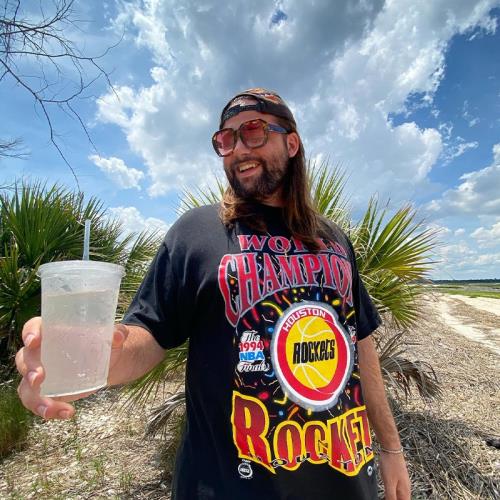 美式復古街頭黑色短袖T恤男歐美高街vintage寬松半袖上衣ins潮牌