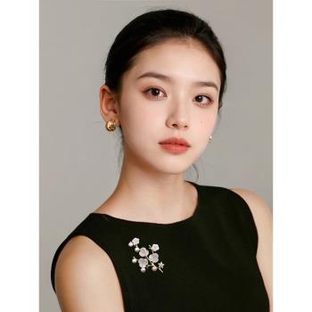迪曼達梅花女奢華天然淡水珍珠
